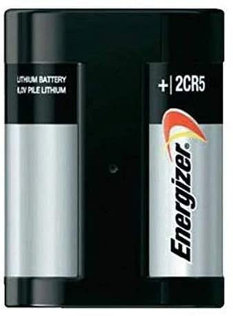 Energizer 2CR5 Lithium Battery (Packaging may vary)
