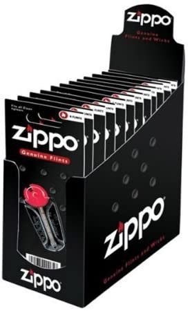 Zippo Accessories Wick & Flint Set 6 of EA Wicks Flints