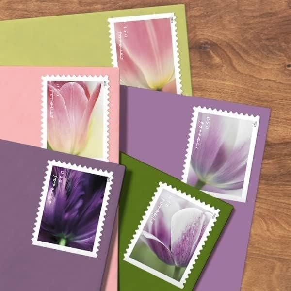 Tulip Blossoms 2023 (Book of 20) First-Class Mail Forever Postage Stamps