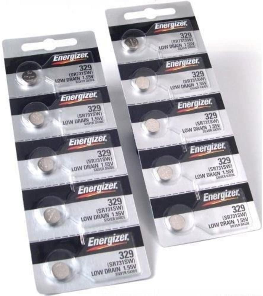 10 329 Energizer Watch Batteries SR731SW Battery Cell