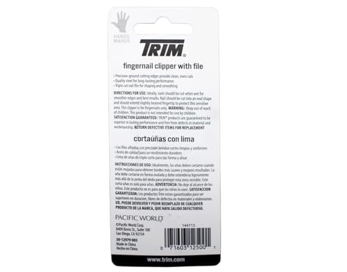 Trim Nail Care Fingernail Clipper (3 pack) (Bundle)