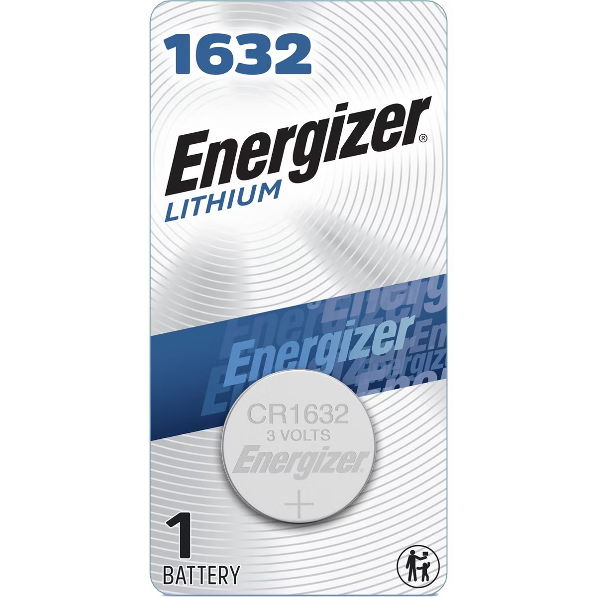 Energizer 1632 Battery - Lithium Coin Battery (2 Pack)