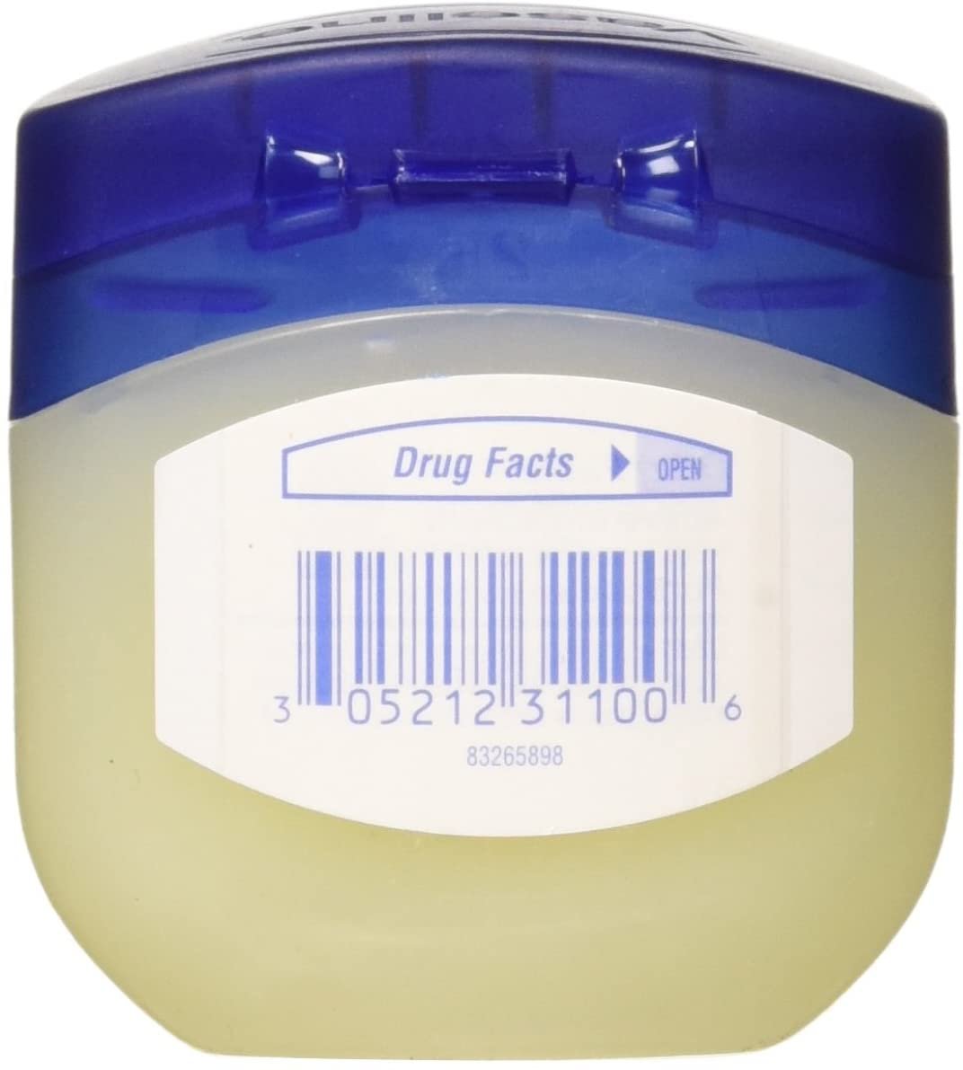 Vaseline 100% Pure Petroleum Jelly Original Skin Protectant, 1.75 OZ Travel Size (Pack of 3)