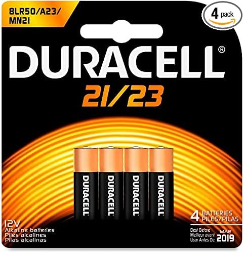 Duracell Coppertop Alkaline 21/23 batteries-4 ct