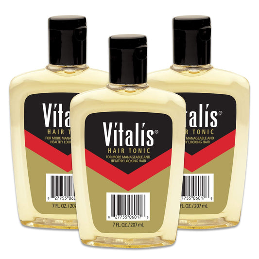 Vitalis 7 Fl Oz Hair Tonic, 21 Oz, Pack of 3 (VT06017V1)