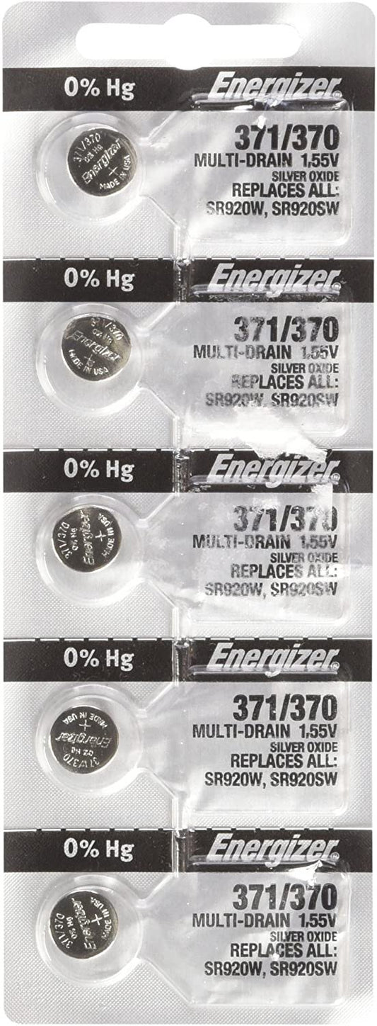 10 371 / 370 Energizer Watch Batteries SR920SW Battery
