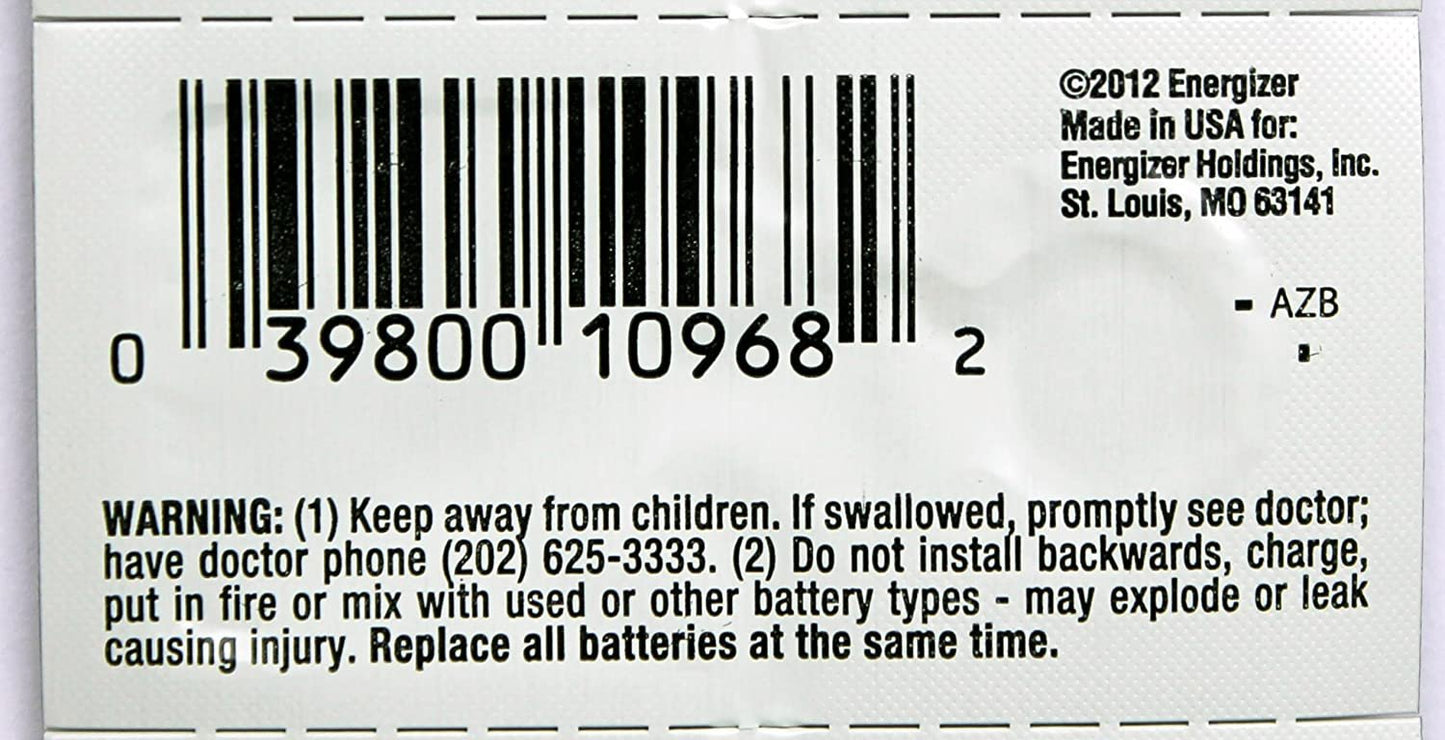 25 379 Energizer Watch Batteries SR521SW Battery Cell