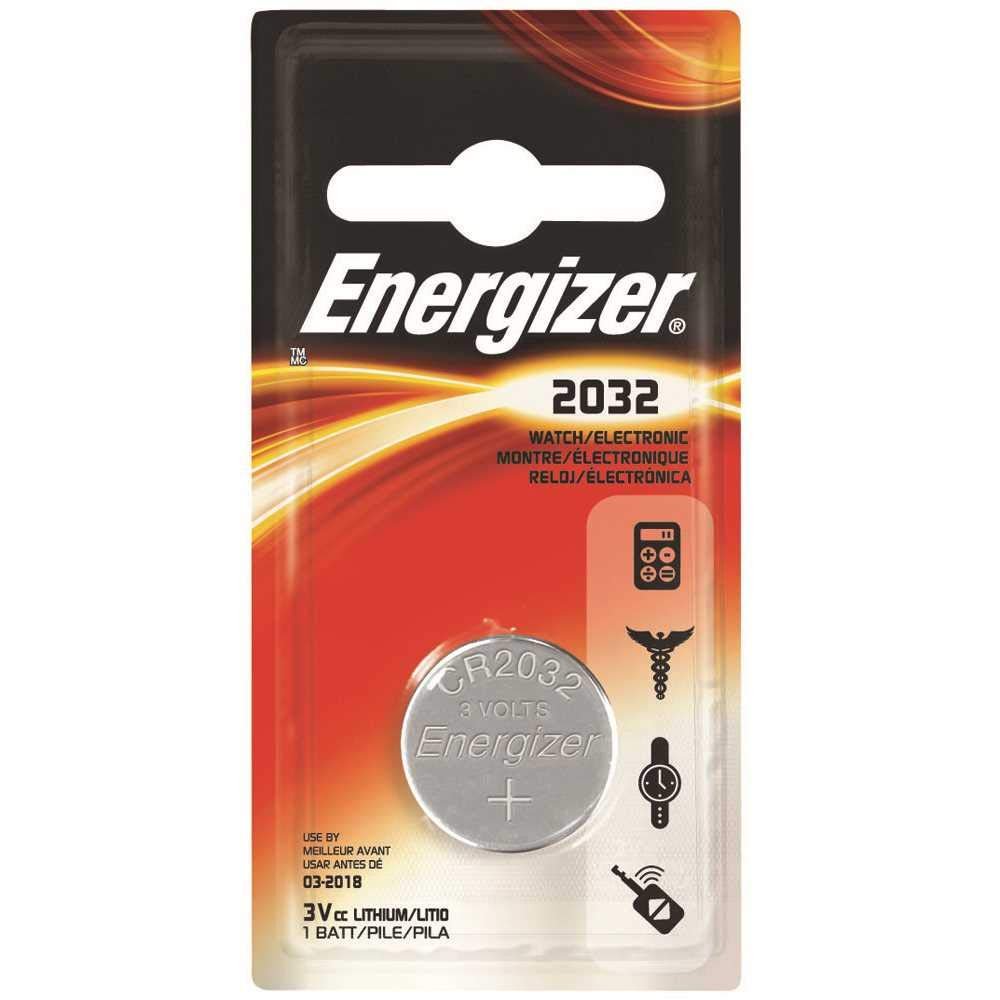 Energizer 2032 Battery CR2032 Lithium 3v, 20 Batteries