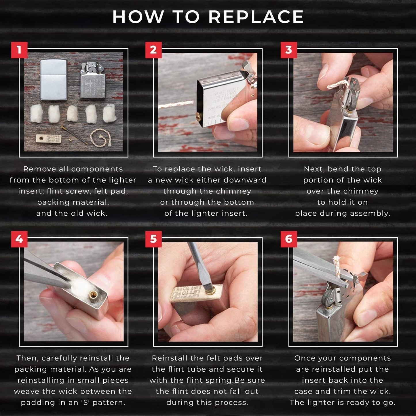 Zippo Flints & Wicks Co-Pack