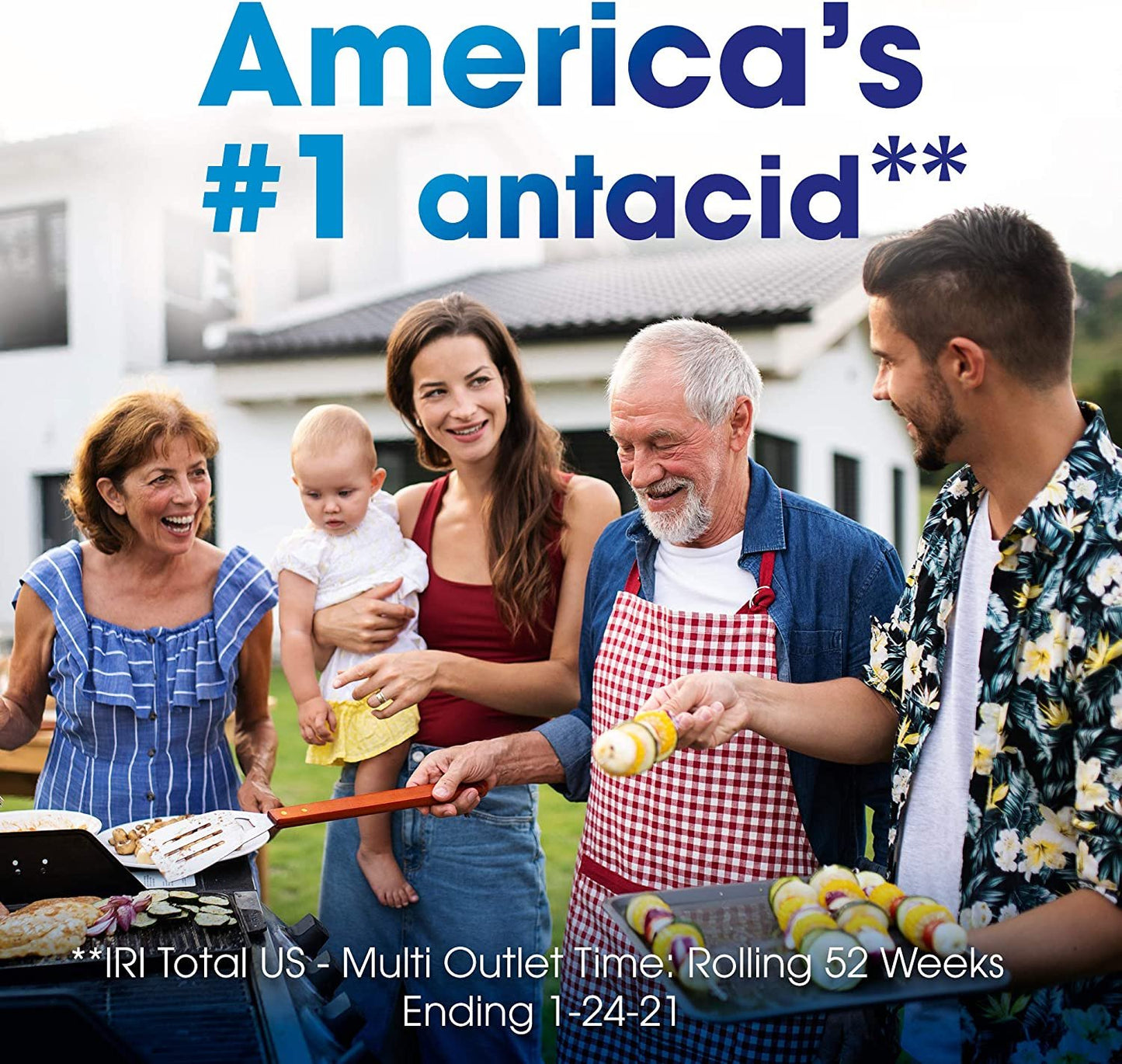 TUMS Ultra Strength Chewable Antacid Tablets for Heartburn Relief and Acid Indigestion Relief, Assorted Berries - 160 Count