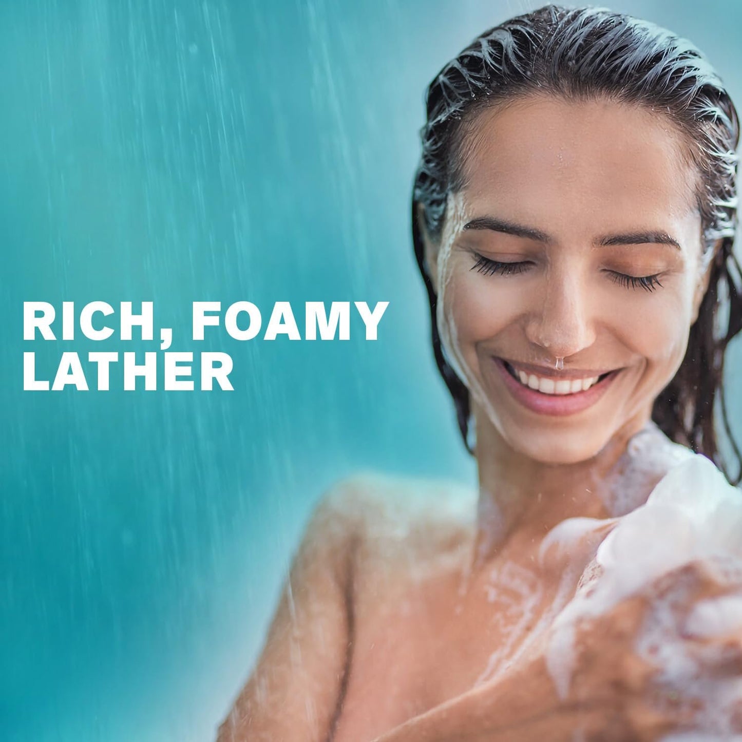 Zest Aqua Hydrating Body Wash, 18 Fl Oz (Pack of 6) - Moisturizing & Refreshing Shower Gel, Easily Lathers for a Relaxing Bubble Bath - Foaming & Exfoliating Skin Cleanser for a Smooth & Clean Skin