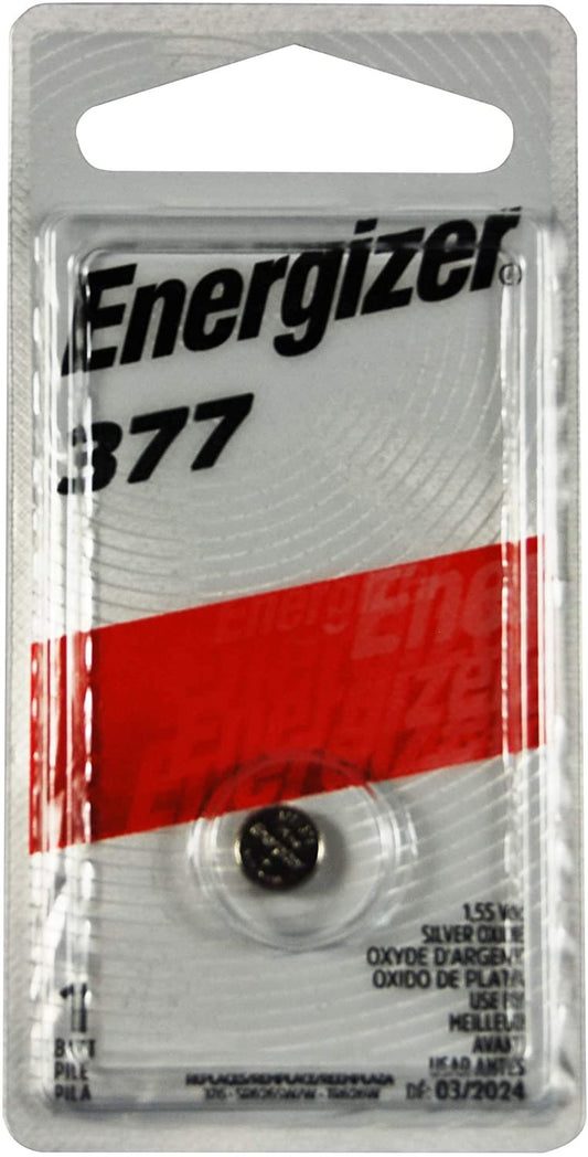 Energizer 377BPZ Zero Mercury Battery - 1 Pack