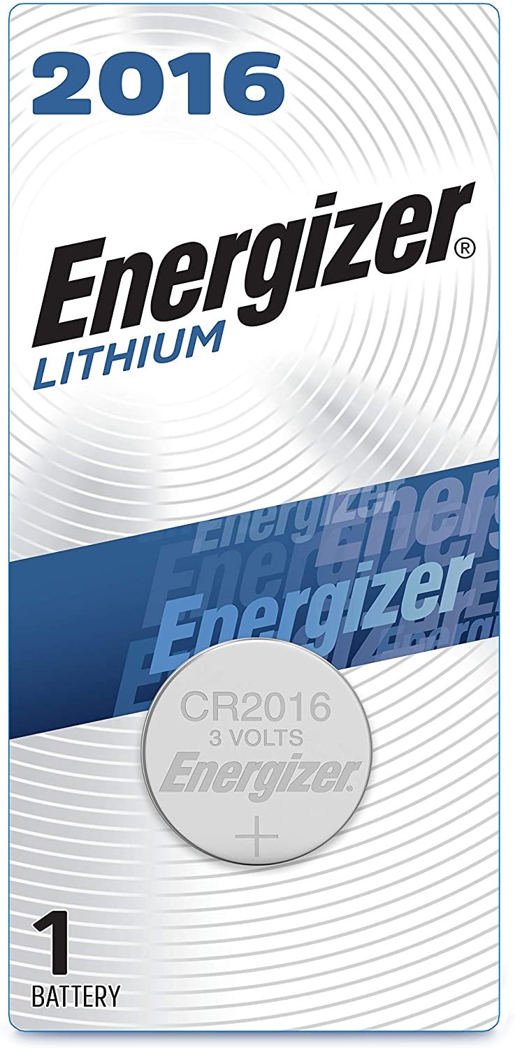 Energizer 2016 3V Batteries, 3 Volt Battery Lithium Coin, 1 Count