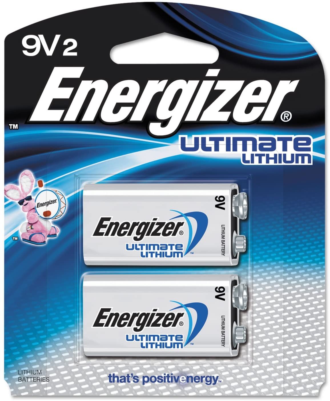 Energizer Lithium Batteries, AAA, 2 Batteries/Pack