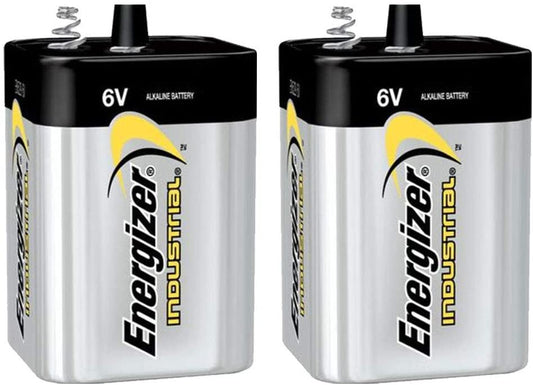 2 Pack Energizer Max 529 6V Lantern Battery