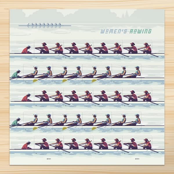 Women's Rowing (Sheet of 20) First-Class Mail Forever Postage Stamps Scott #5694