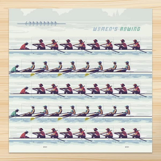 Women's Rowing (Sheet of 20) First-Class Mail Forever Postage Stamps Scott #5694