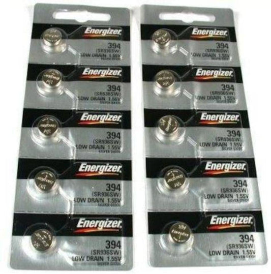 10 394 / 380 Energizer Watch Batteries SR936W SR936SW
