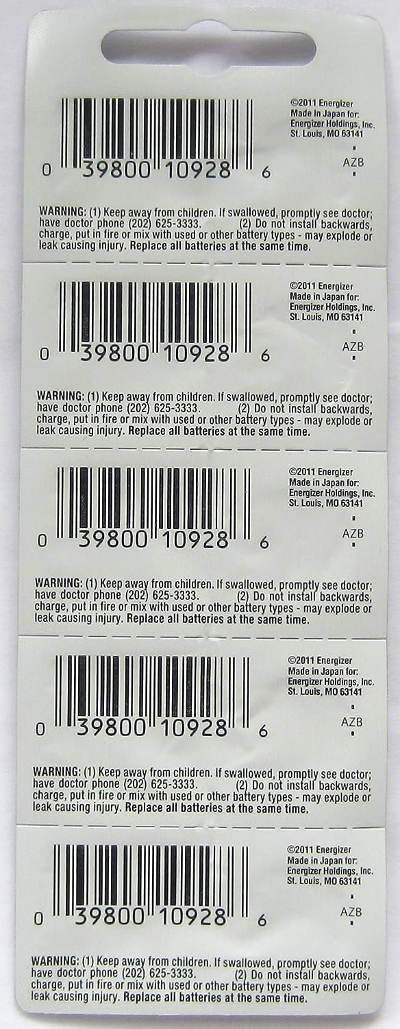 5 315 Energizer Watch Batteries SR716SW Battery New