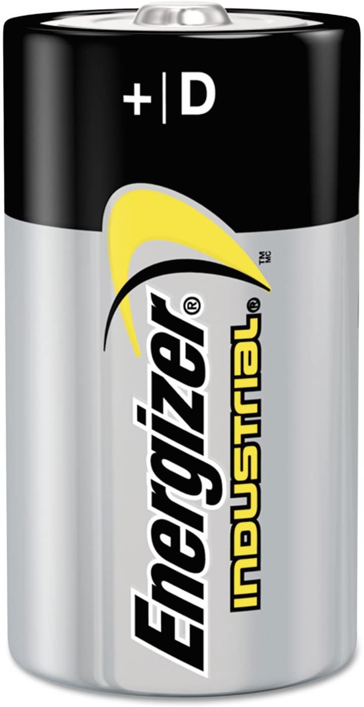 12pk Energizer D Industrial Battery Commercial Only