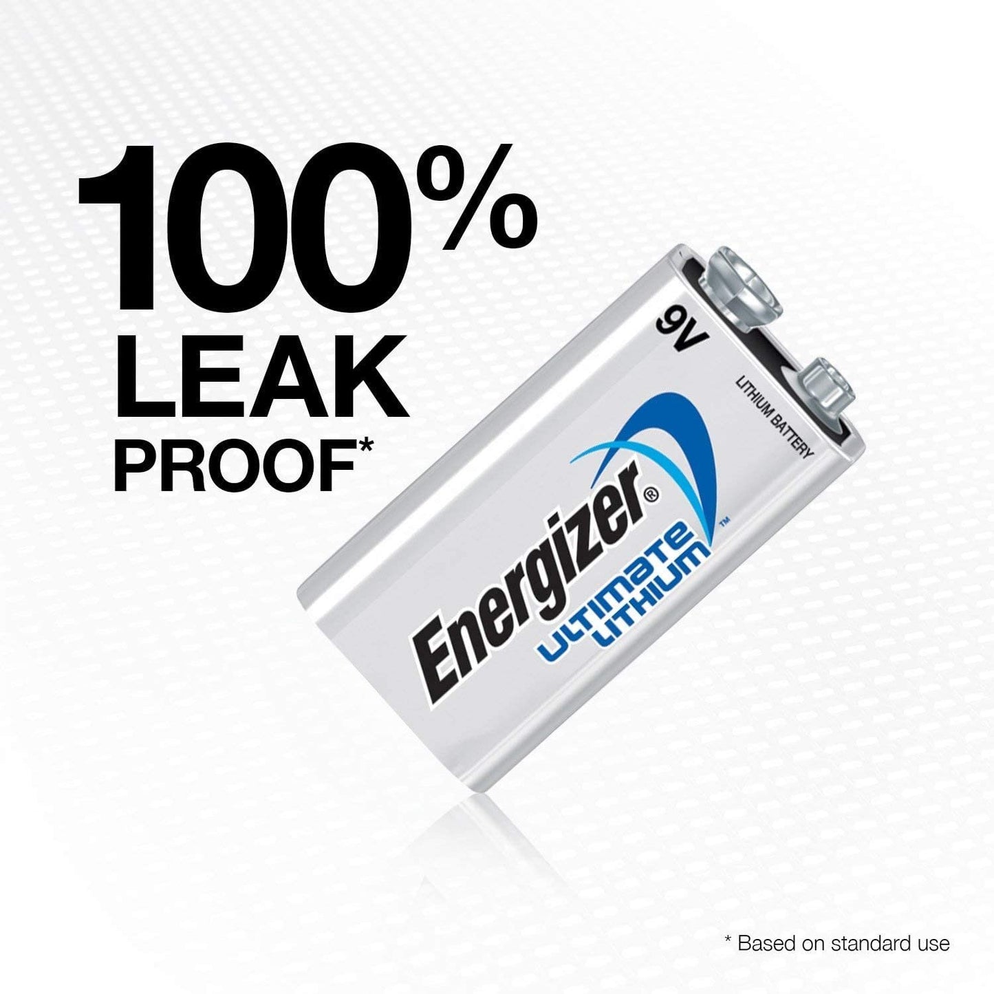 Ultimate Lithium 9V, Long-Lasting Power, 2-Pack.