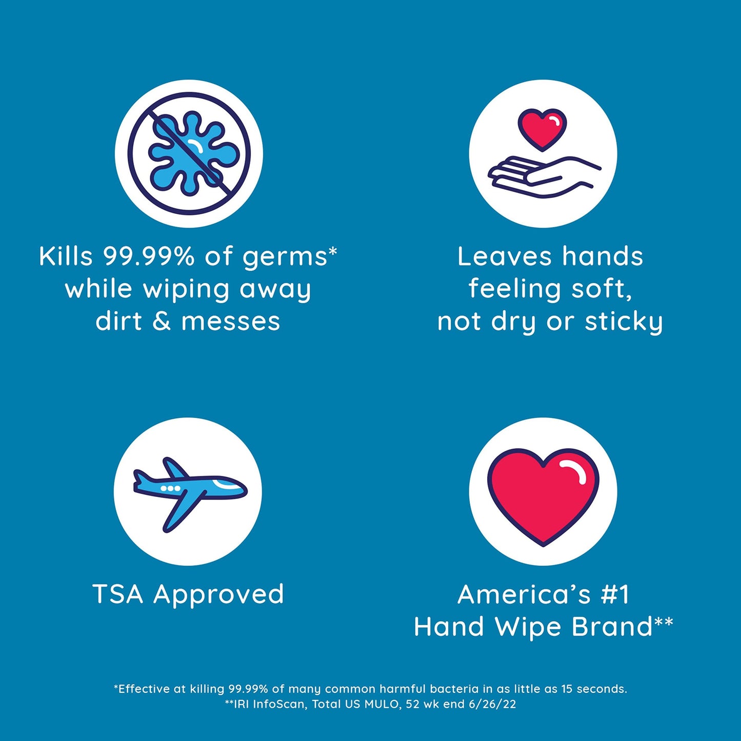 Wet Ones Antibacterial Hand Wipes, Tropical Splash Scent, 20 Count (Pack of 10)