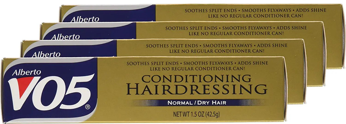 VO5 Cond Hairdressing NORM/DRY 1.5 OZ (Pack of 4)