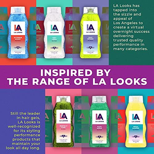 LA Looks Styling Hair Gel - Extreme Sport - 20 Oz - Hold for High Performance Activity