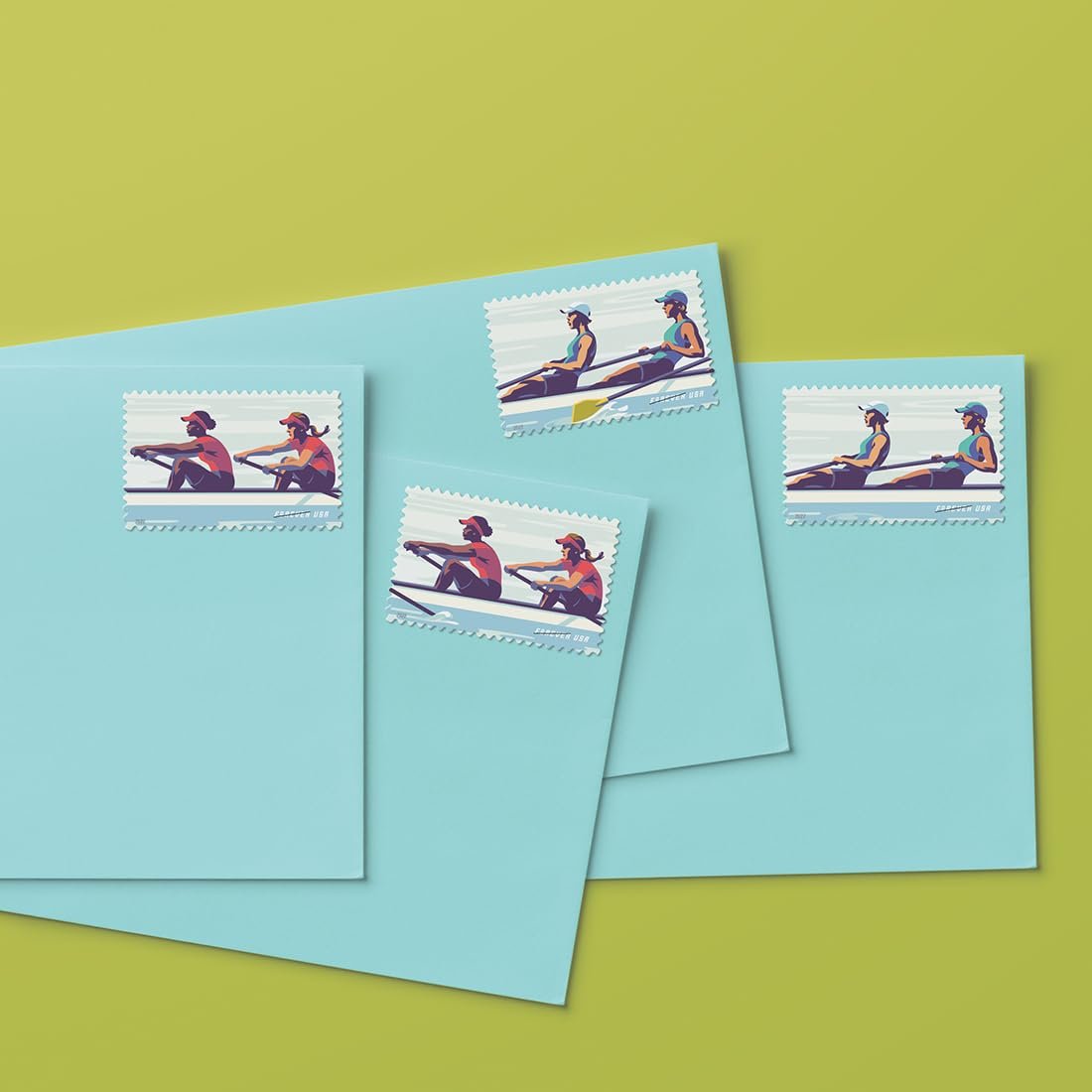 Women's Rowing (Sheet of 20) First-Class Mail Forever Postage Stamps Scott #5694