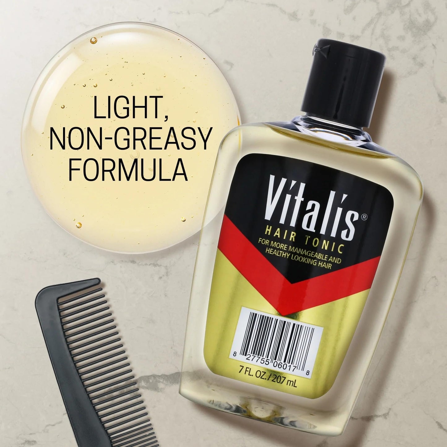Vitalis Hair Tonic For Men, 7 ounce (pack of 1) (VT06017)