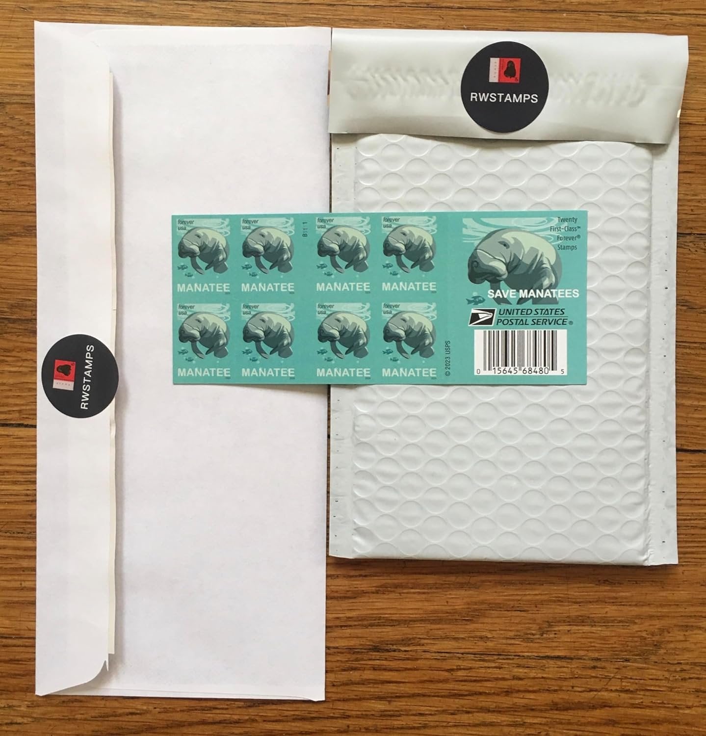 US 2024 SC#5851 Save Manatees Forever Stamps (1Booklet of 20 Stamps) MNH VF