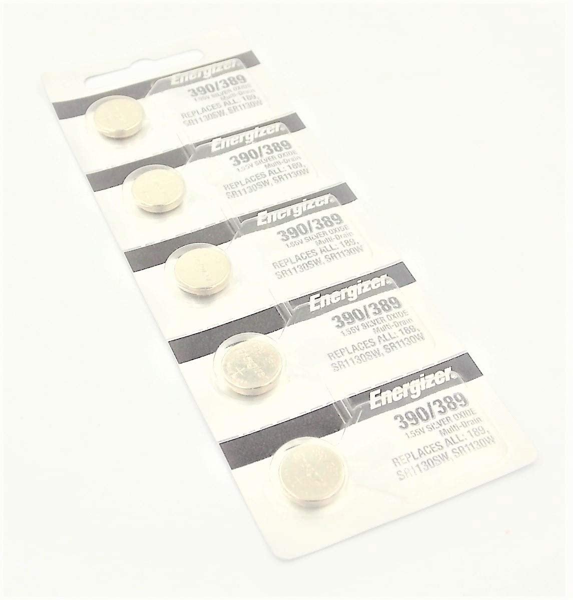 Energizer 390/389 Silver Oxide Cd/5