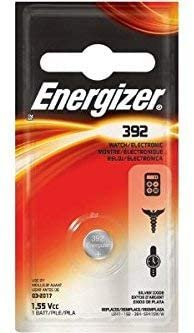 6 x 392 / SR41SW Energizer Silver Oxide Button Batteries (On a Card)