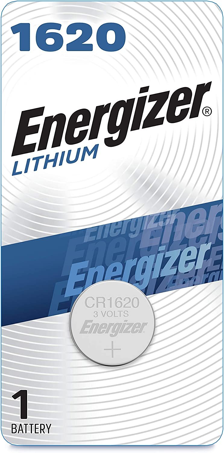 Energizer 1620 Batteries 3V Lithium, (1 Battery Count)