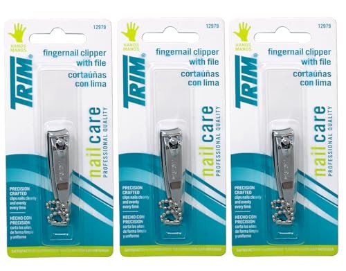 Trim Nail Care Fingernail Clipper (3 pack) (Bundle)