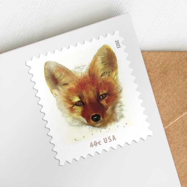 US Stamps 2023 SC#5742, Red Fox Additional Postage Stamps (20 Single Stamps) MNH VF