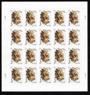 USPS Forever Stamp: Celebration Corsage and Boutonniere Combination Package (1 Sheet of Each)