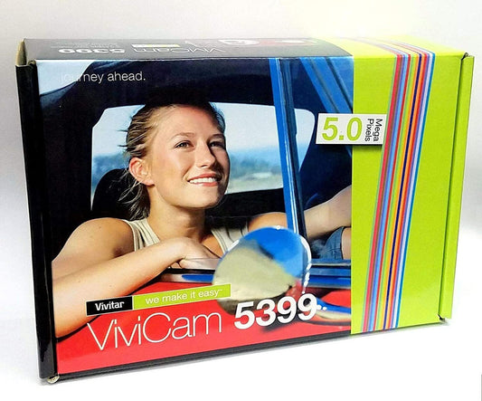 VIVITAR ViviCam 5399 RED 5.0MP DIGITAL CAMERA