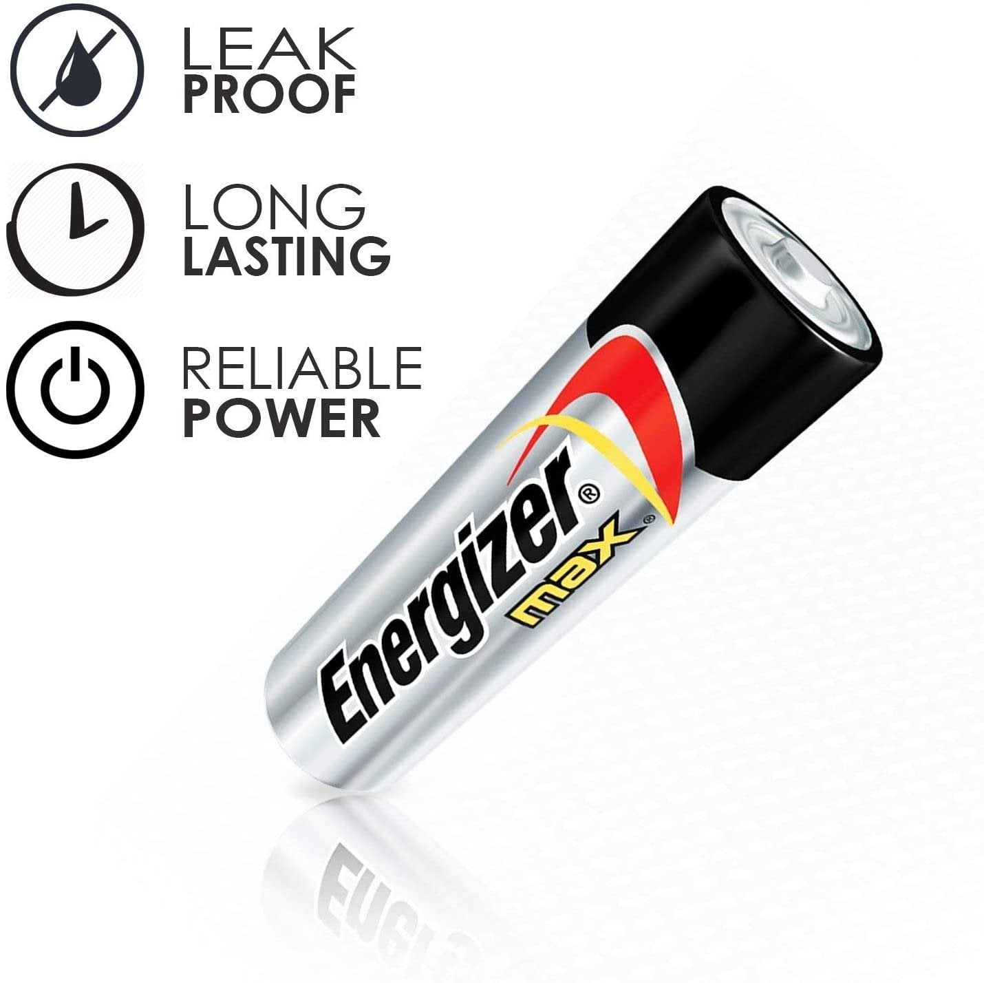 Count Energizer Max AA Batteries - Pack of 4 AA2 Total of Batteries, The Perfect Choice of Power for All AA Battery Operated Devices