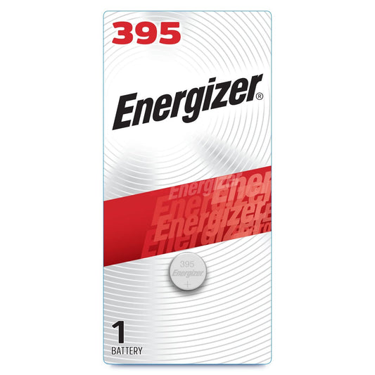 Energizer 395 Silver Oxide Button Battery, 1 Pack