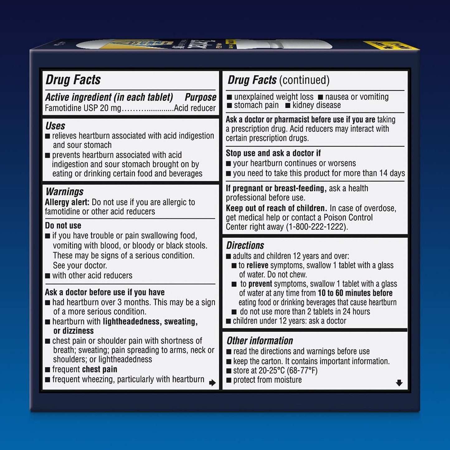 Zantac 20mg Digestive Health Tablets - 90ct