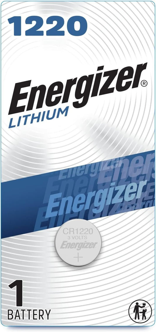 Energizer 1220 3V Batteries, 3 Volt Battery Lithium Coin, 1 Count