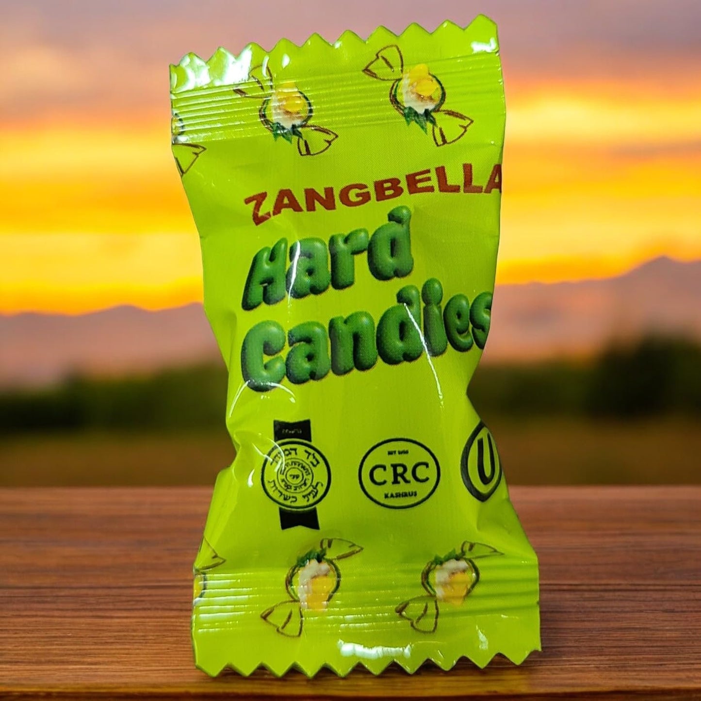 ZANGBELLA Ginger Hard Candy - Relief Nausea, Motion Sickness, Upset Stomach, Individually Wrapped (2 Pack)