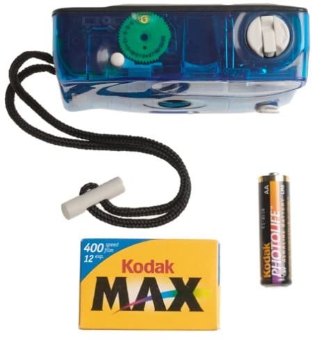 Vivitar EZ35 Colors 35mm Camera, Blue