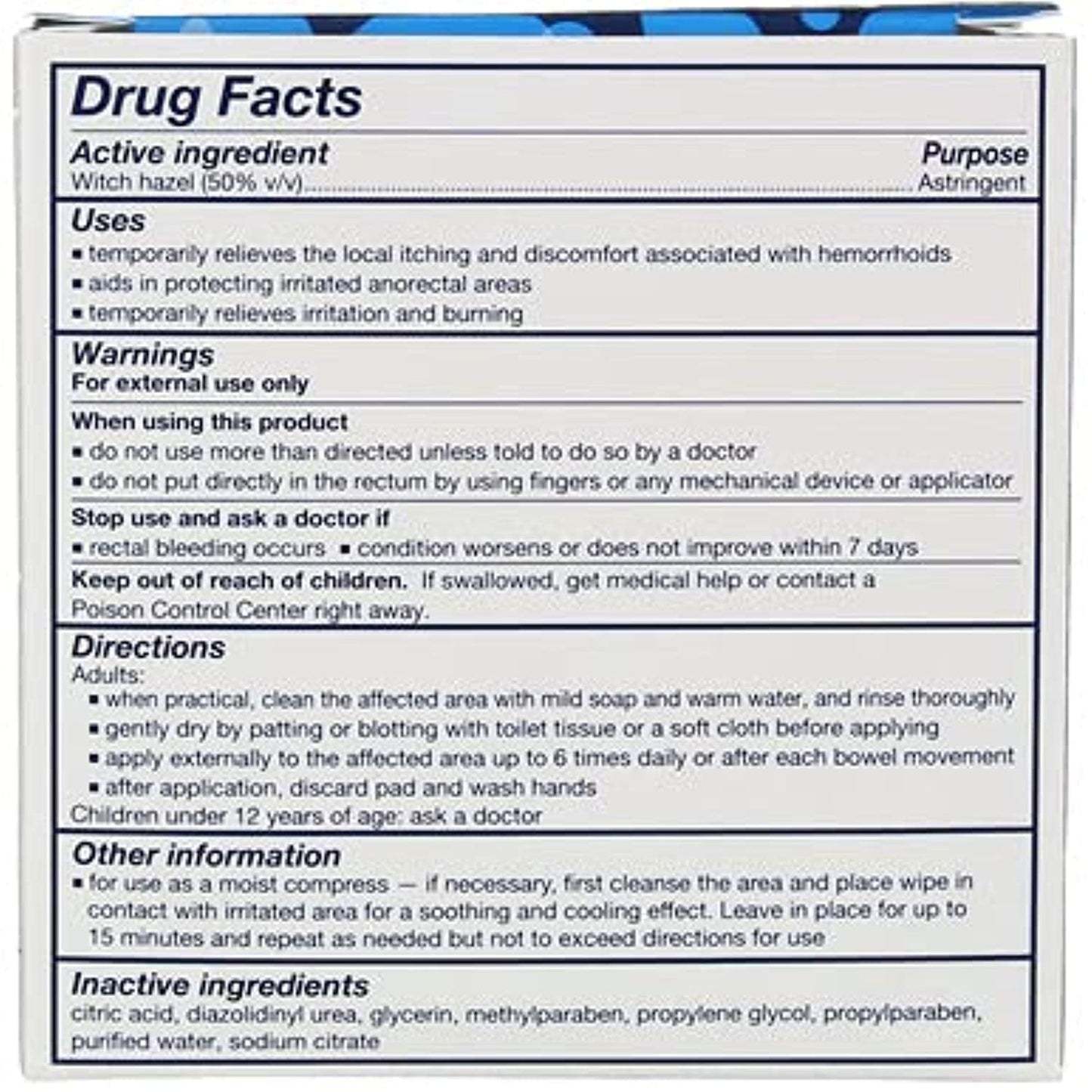 Tucks Md Cool Hemorrhoid Pad, 40 Count