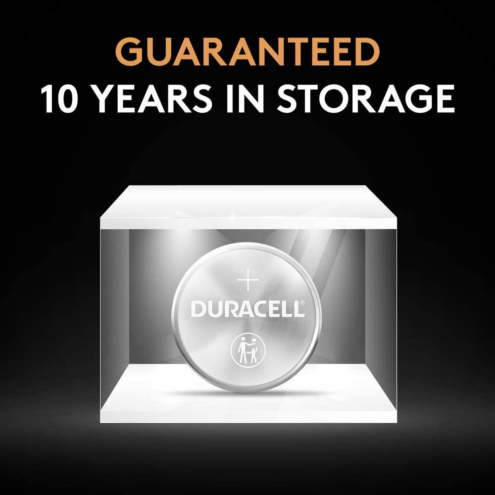 Duracell - 2032 3V Lithium Coin Battery - with Bitter Coating - 4 count