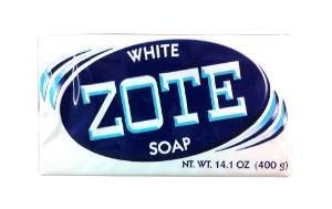 Zote Laundry Bar Soap Variety Pack - White and Pink - 2 Bars