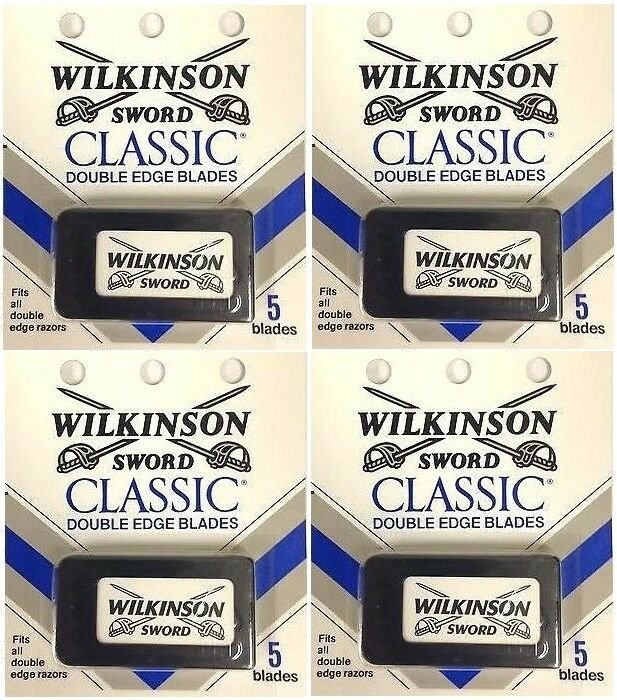 Wilkinson sword classic double edge razor blades - 5 per pack x 6 pk (30 Blades)