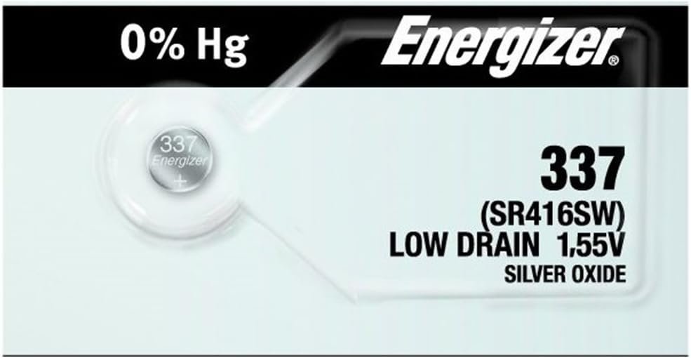 Energizer 337 Button Cell Battery