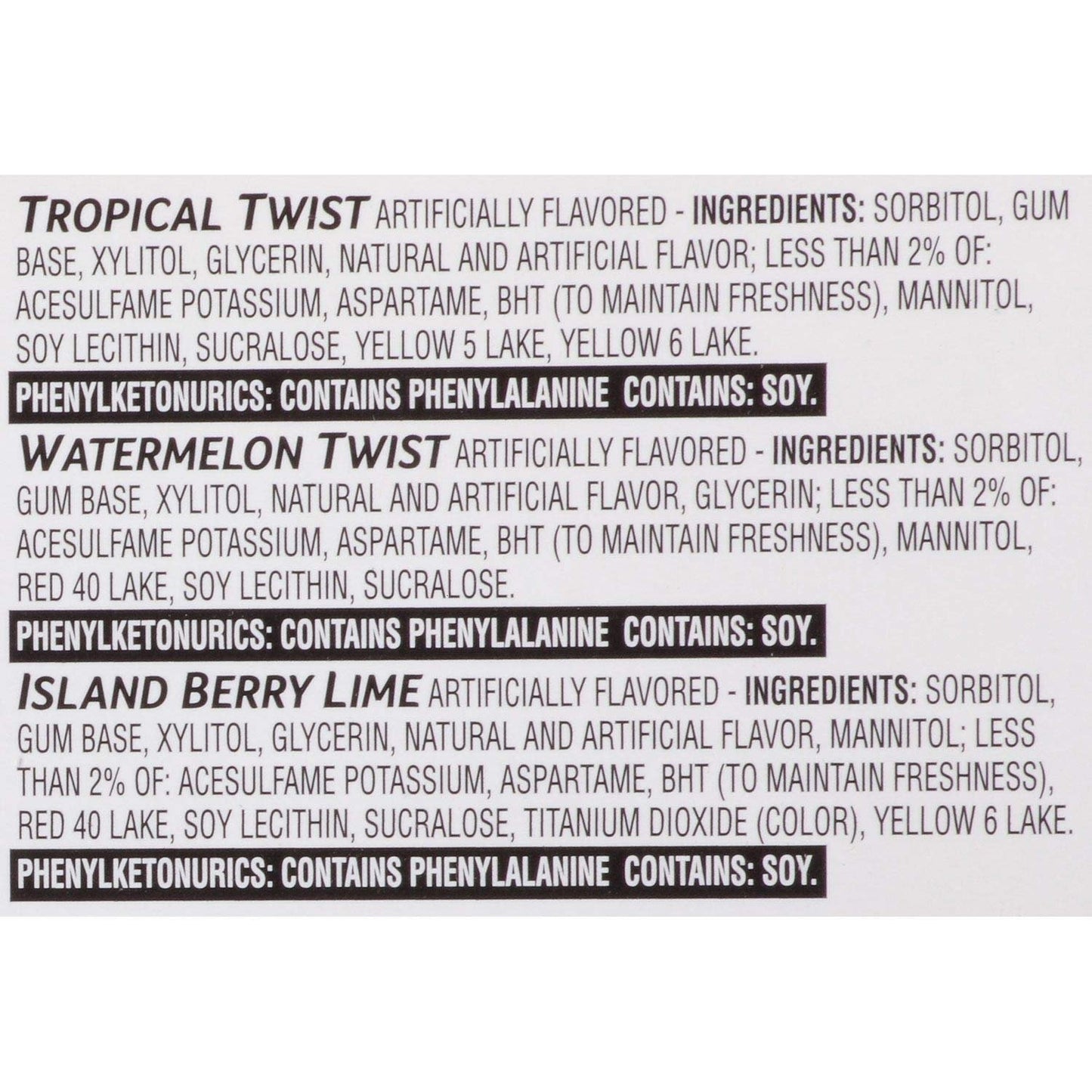 Trident Fruit Variety Pack (14 ct., 20 pks.)